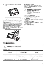 Preview for 15 page of Zanussi ZOB10401WK User Manual