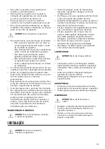 Preview for 21 page of Zanussi ZOB10401WK User Manual