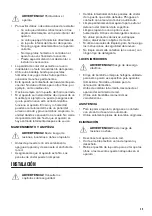 Preview for 39 page of Zanussi ZOB10401WK User Manual