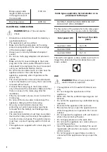 Предварительный просмотр 4 страницы Zanussi ZOB10402XU User Manual