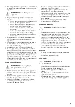 Предварительный просмотр 5 страницы Zanussi ZOB10402XU User Manual