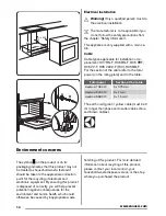 Предварительный просмотр 14 страницы Zanussi ZOB12401 User Manual