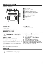 Предварительный просмотр 7 страницы Zanussi ZOB131XMU User Manual