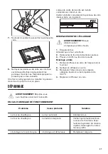 Предварительный просмотр 37 страницы Zanussi ZOB131XMU User Manual