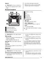 Предварительный просмотр 5 страницы Zanussi ZOB140 User Manual