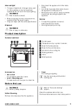 Предварительный просмотр 5 страницы Zanussi ZOB140W User Manual