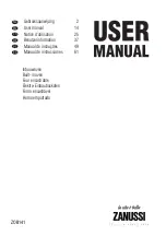 Zanussi ZOB141 User Manual предпросмотр