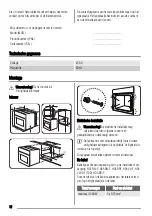 Предварительный просмотр 12 страницы Zanussi ZOB141 User Manual