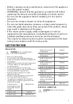 Предварительный просмотр 3 страницы Zanussi ZOB142X User Manual