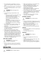 Предварительный просмотр 5 страницы Zanussi ZOB142X User Manual