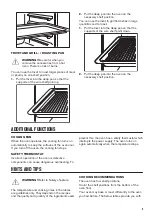 Предварительный просмотр 9 страницы Zanussi ZOB142X User Manual