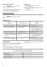 Предварительный просмотр 16 страницы Zanussi ZOB142X User Manual