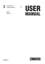 Предварительный просмотр 1 страницы Zanussi ZOB20301 User Manual