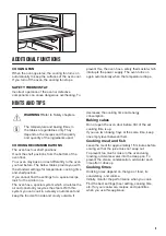 Предварительный просмотр 9 страницы Zanussi ZOB2031XMU User Manual