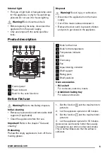 Предварительный просмотр 5 страницы Zanussi ZOB21301 User Manual