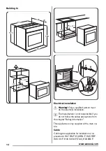 Предварительный просмотр 14 страницы Zanussi ZOB21301 User Manual