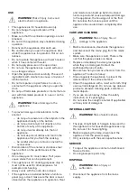 Предварительный просмотр 4 страницы Zanussi ZOB21601BV User Manual