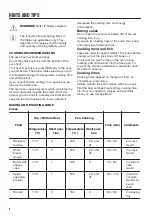 Предварительный просмотр 8 страницы Zanussi ZOB21601BV User Manual