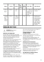 Предварительный просмотр 39 страницы Zanussi ZOB21601XK User Manual