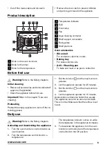 Предварительный просмотр 5 страницы Zanussi ZOB22601 User Manual