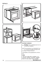 Предварительный просмотр 14 страницы Zanussi ZOB22601 User Manual