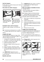 Предварительный просмотр 56 страницы Zanussi ZOB22601 User Manual