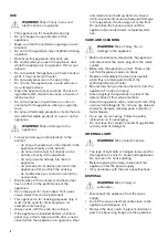 Предварительный просмотр 4 страницы Zanussi ZOB22801XU User Manual