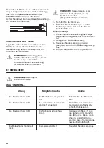 Предварительный просмотр 42 страницы Zanussi ZOB22801XU User Manual