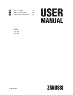 Предварительный просмотр 1 страницы Zanussi ZOB25601 User Manual