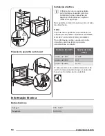 Предварительный просмотр 58 страницы Zanussi ZOB25601 User Manual