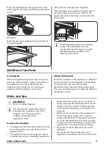 Предварительный просмотр 9 страницы Zanussi ZOB25601XK User Manual