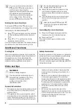 Предварительный просмотр 8 страницы Zanussi ZOB25602 User Manual