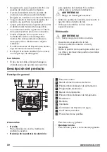 Предварительный просмотр 22 страницы Zanussi ZOB25602 User Manual