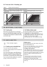 Предварительный просмотр 14 страницы Zanussi ZOB25702XA User Manual