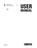 Zanussi ZOB31301XK User Manual предпросмотр