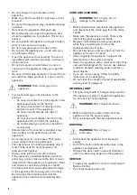 Предварительный просмотр 4 страницы Zanussi ZOB31471WK User Manual