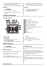 Предварительный просмотр 5 страницы Zanussi ZOB35302 User Manual