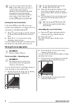 Предварительный просмотр 8 страницы Zanussi ZOB35302 User Manual