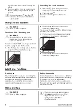 Preview for 8 page of Zanussi ZOB35361 User Manual