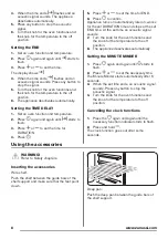 Preview for 8 page of Zanussi ZOB35361XK User Manual