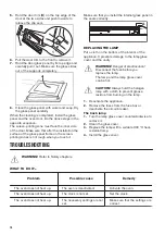 Предварительный просмотр 16 страницы Zanussi ZOB35471BK User Manual