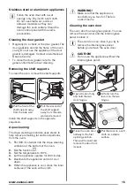 Preview for 15 page of Zanussi ZOB35602 User Manual