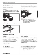 Предварительный просмотр 9 страницы Zanussi ZOB35602XK User Manual