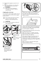 Предварительный просмотр 17 страницы Zanussi ZOB35602XK User Manual