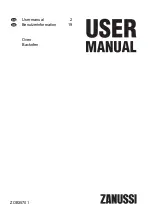 Zanussi ZOB35701 User Manual предпросмотр