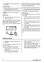 Предварительный просмотр 24 страницы Zanussi ZOB35712 User Manual