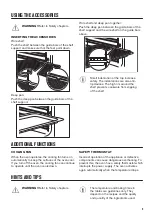 Предварительный просмотр 9 страницы Zanussi ZOB35905XU User Manual