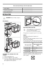 Предварительный просмотр 24 страницы Zanussi ZOB35905XU User Manual