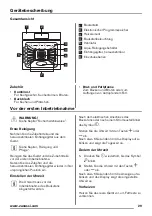 Preview for 29 page of Zanussi ZOB38903XD User Manual