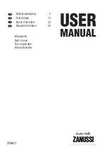 Zanussi ZOB471 User Manual предпросмотр